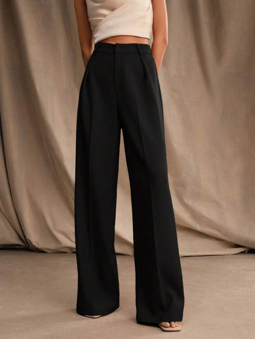 Wide leg pants. Formal.