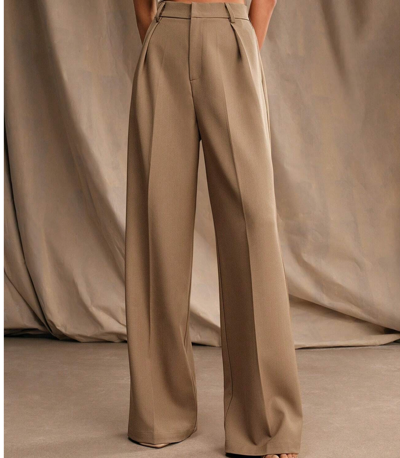 Wide Leg Smart Casual Pants.